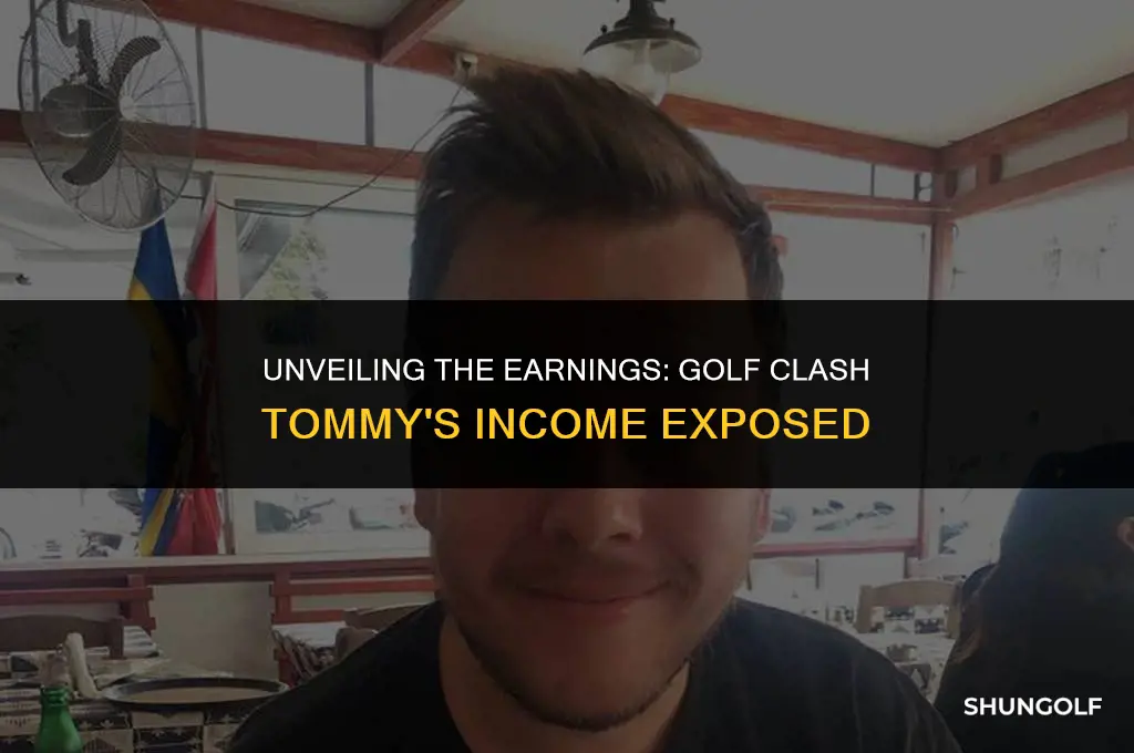 how much money does golf clash tommy make