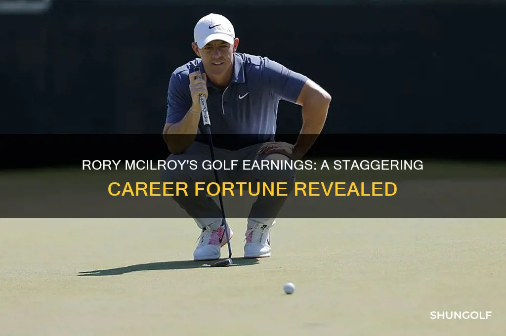 how much money has rory mcilroy made playing golf