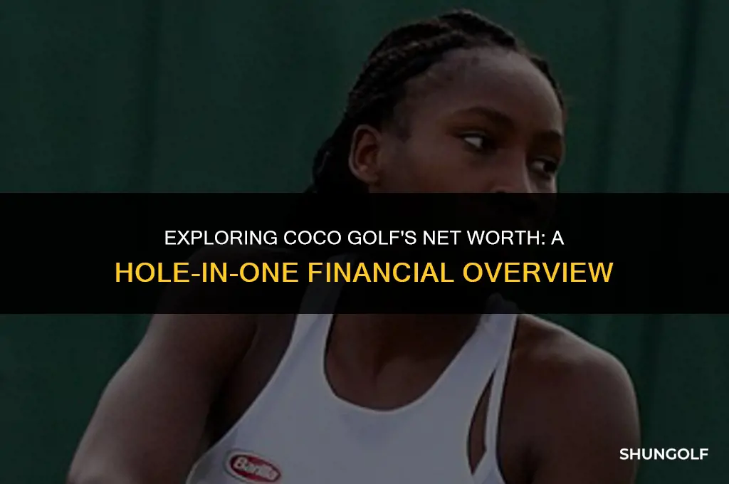 how much money is coco golf worth