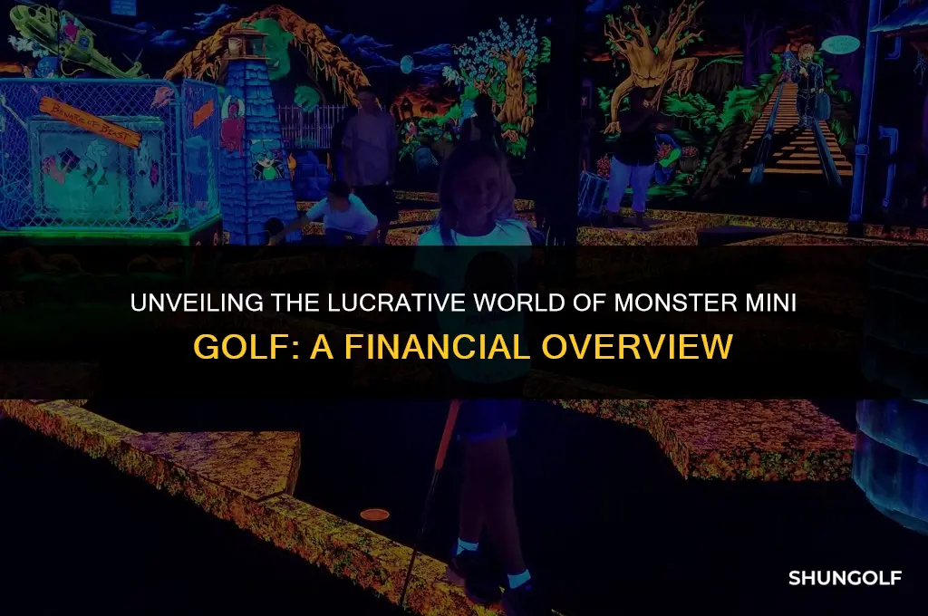 how much money is monster mini golf