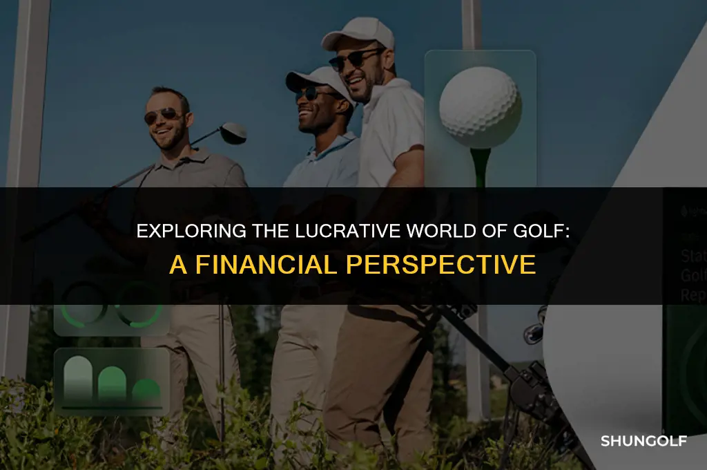 how much money is spent on golf