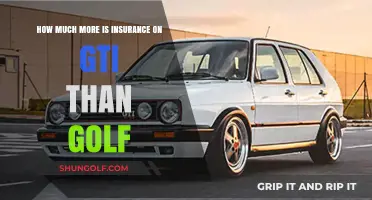 Comparing Insurance Costs: GTI vs. Golf - What's the Difference?
