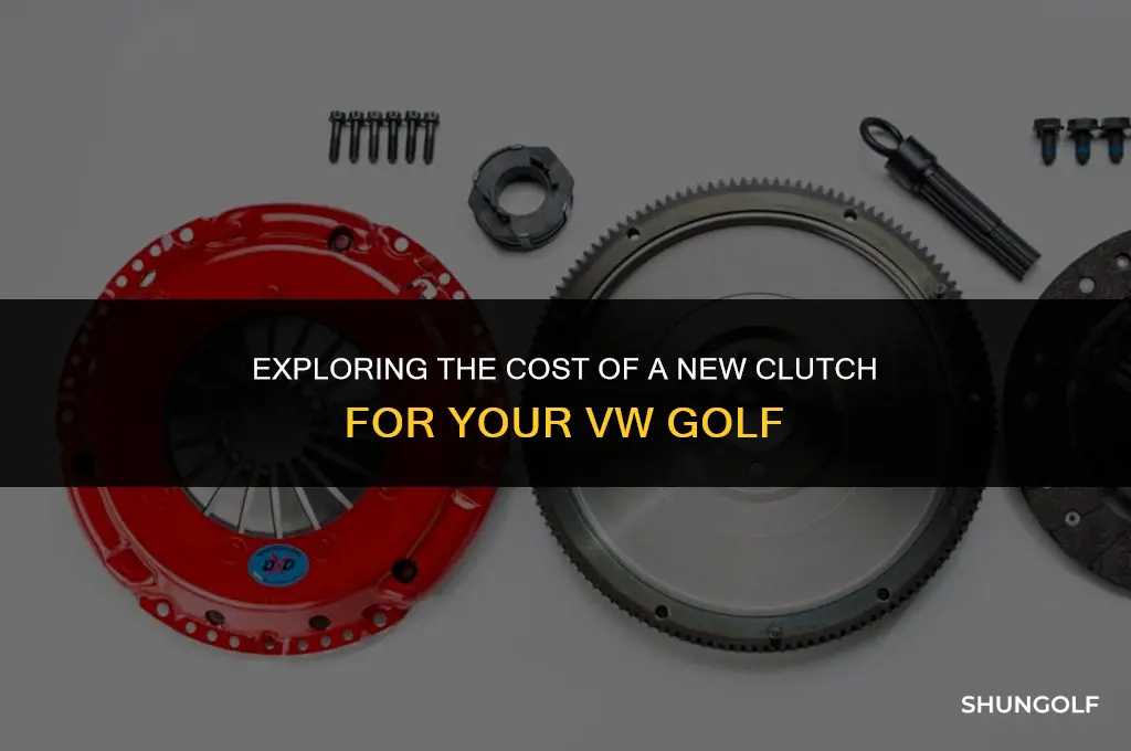 how much new clutch vw golf