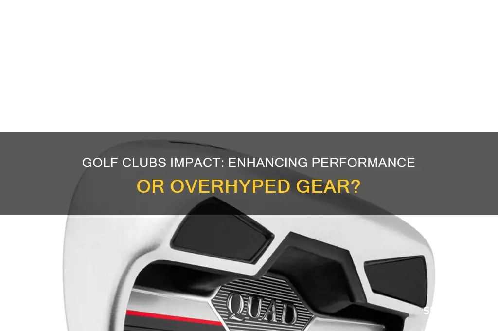 how much of a difference do golf clubs make