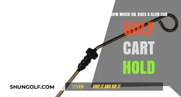 Club Car Golf Cart Oil Capacity: A Comprehensive Guide