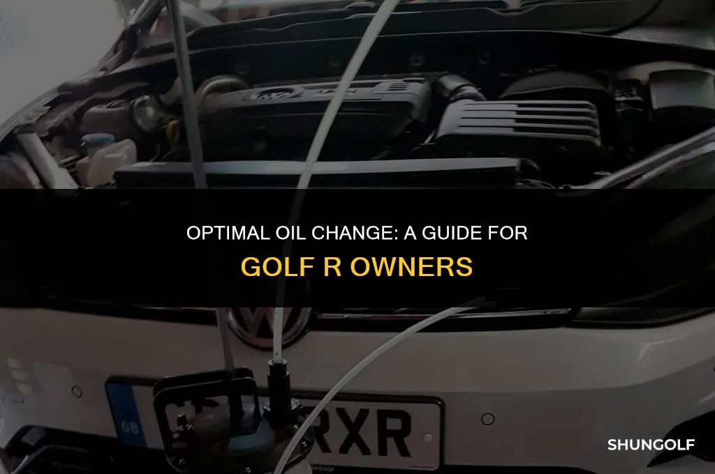 how much oil for golf r