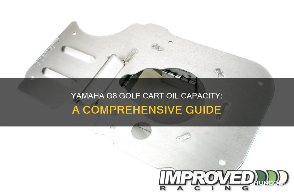 how much oil in a yamaha g8 golf cart