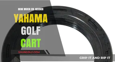 Optimal Oil Quantity for Your Yamaha Golf Cart Maintenance Guide