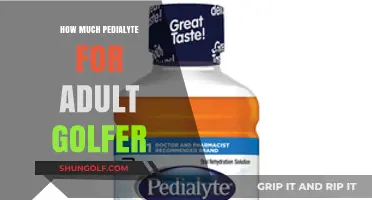 Hydration Essentials: Pedialyte Dosage for Adult Golfers Explained