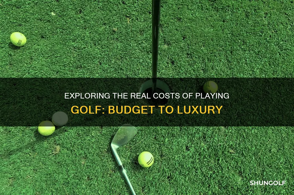 how much playing golf cost