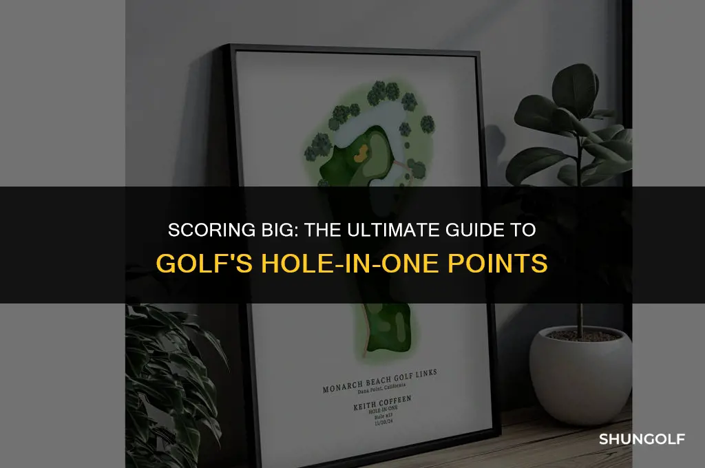how much points is a hole in one in golf