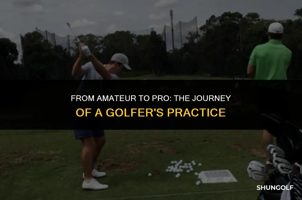 how much practice to become a pro golfer