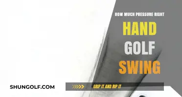 Mastering the Right-Hand Golf Swing: A Guide to Optimal Pressure