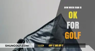 Teeing Off in the Rain: How Much Is Too Much for Golf?