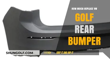 Cost to Replace VW Golf Rear Bumper: A Comprehensive Guide