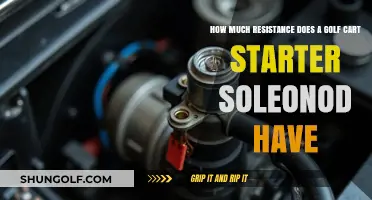 Golf Cart Starter Solenoid Resistance: Understanding Its Role and Measurement