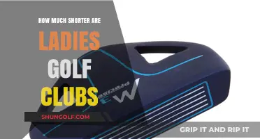 Ladies Golf Clubs: Understanding the Shorter Shaft Length Difference