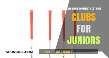 Sizing Golf Clubs for Juniors: Optimal Length Adjustment Guide