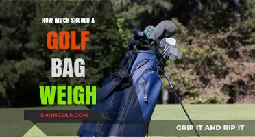 The Ideal Weight for Your Golf Bag: A Comprehensive Guide