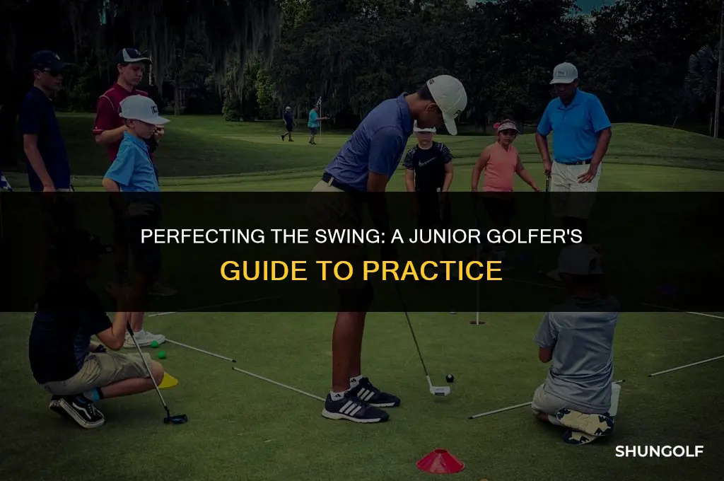 how much should a junior golfer practice
