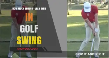 Mastering the Golf Swing: Optimal Lean for Maximum Power