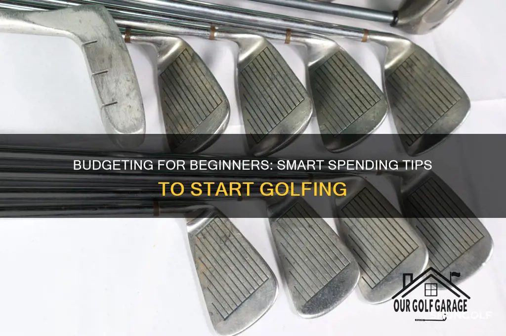 how much should i spend just starting to play golf