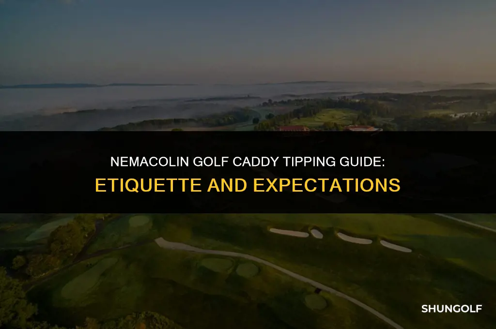 how much should i tip a golf caddy at nemacolin