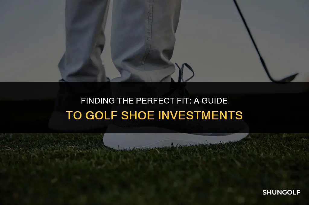 how much should you spend on golf shoes