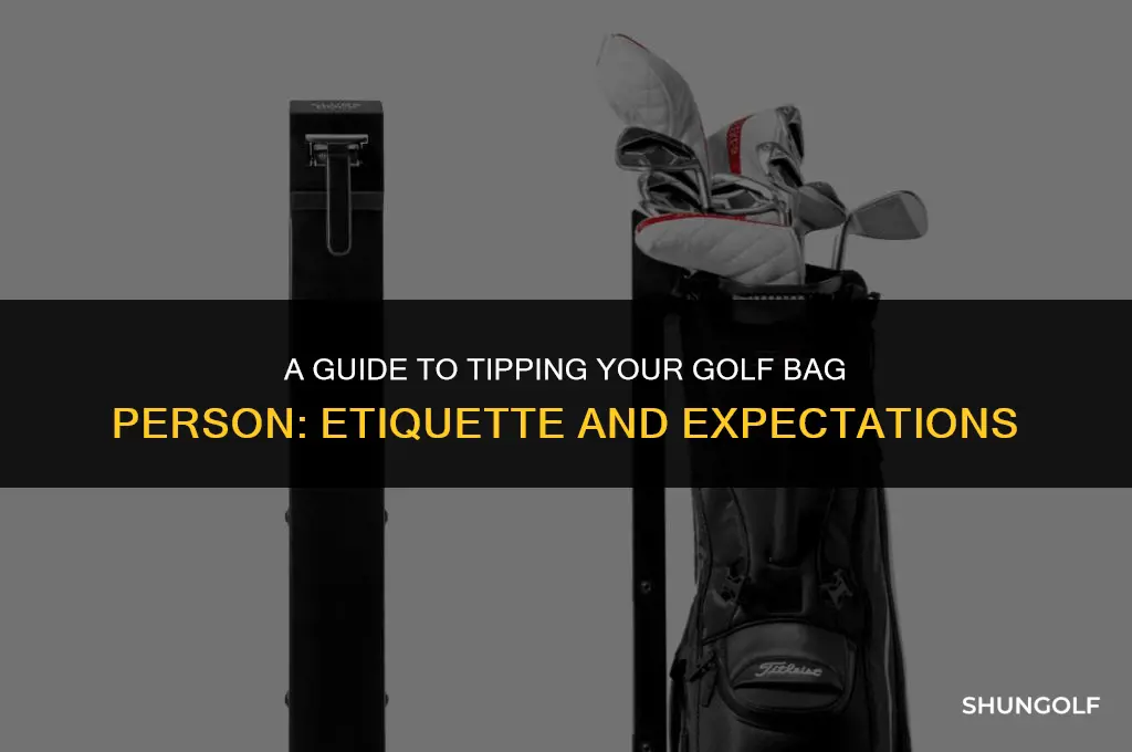how much should you tip a golf bag person