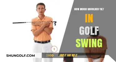Mastering the Golf Swing: Optimal Shoulder Tilt for Peak Performance
