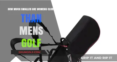 Women's Golf Clubs: Size Differences Compared to Men's Explained