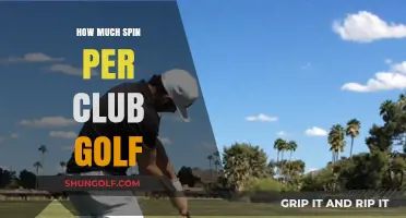 Mastering Spin Control: Optimal Spin Rates for Every Golf Club