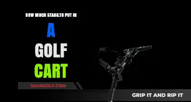 Stabilizer for Golf Carts: Optimal Amount for Smooth Performance