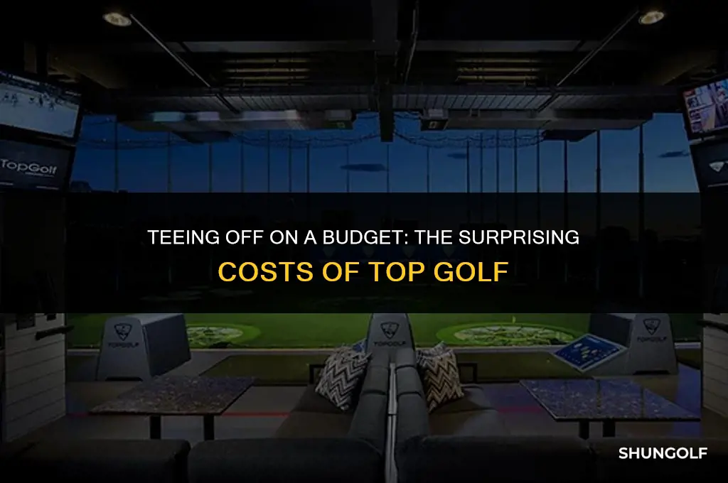 how much start cost for top golf