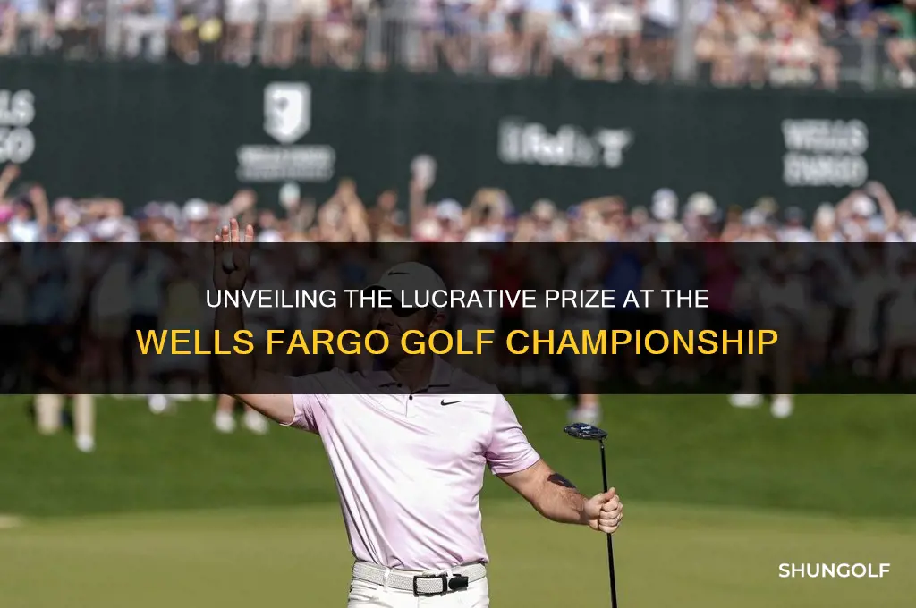 how much the prize in wells fargo golf championship