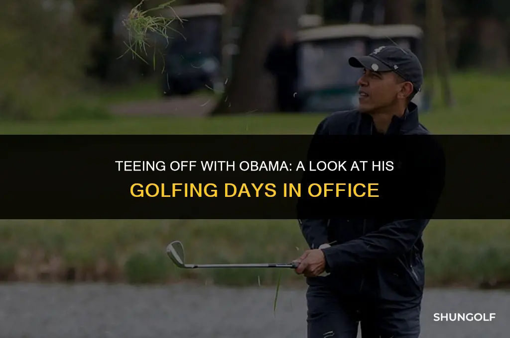 how much time did obama spend golfing