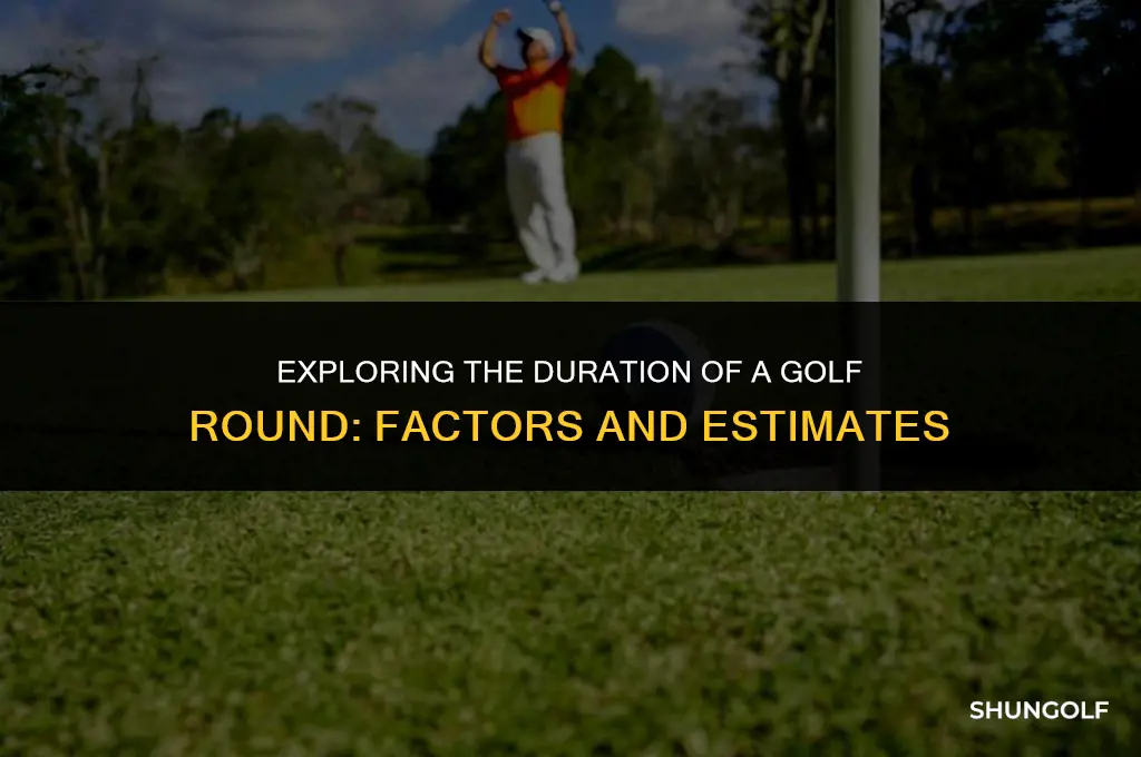 how much time does a round of golf take