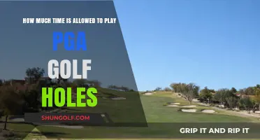 PGA Golf Hole Time Limits: Understanding the Allowed Play Duration