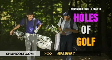 Mastering Your Golf Pace: Time to Complete 18 Holes