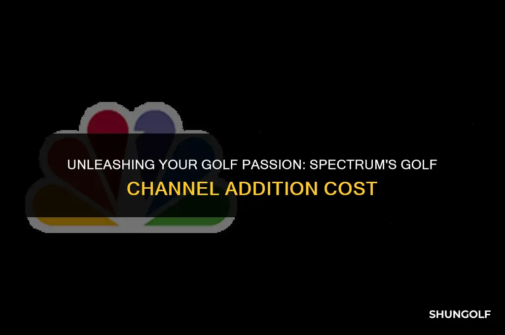 how much to add golf channel on spectrum