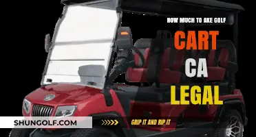 Making Your Golf Cart California Legal: Costs and Requirements Explained