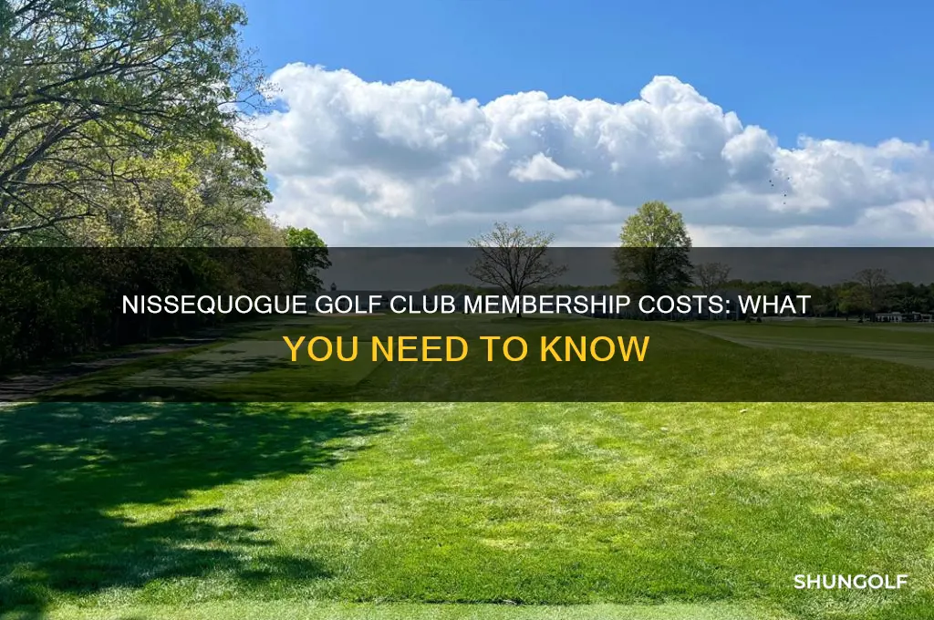 how much to be a membership nissequogue golf club