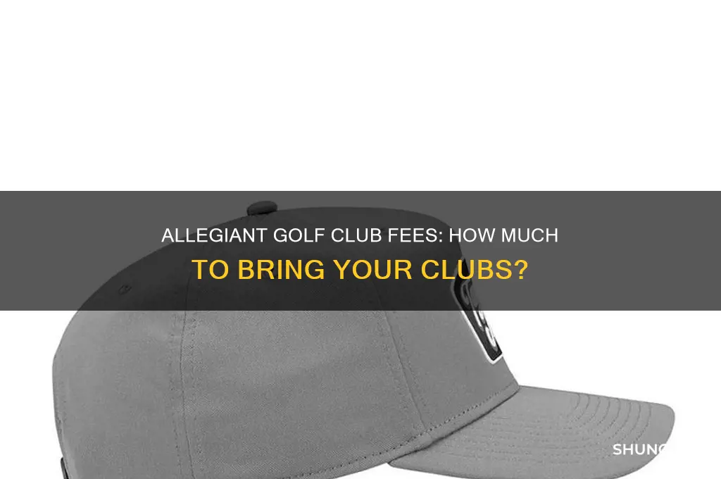 how much to bring golf clubs on allegiant