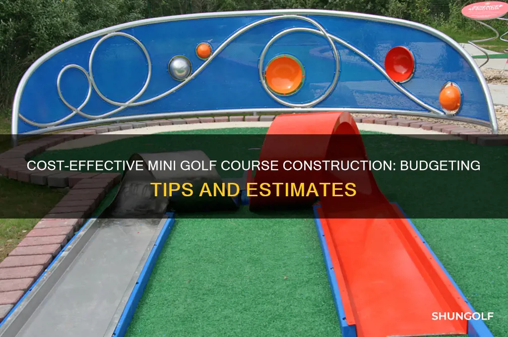 how much to build a mini golf course