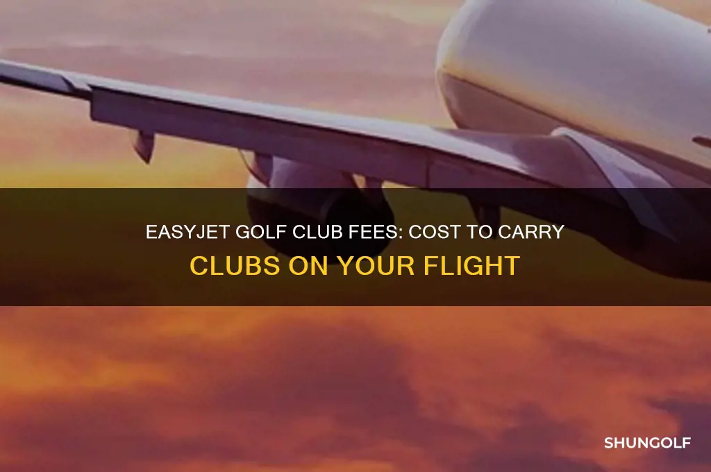 how much to carry golf clubs on easyjet