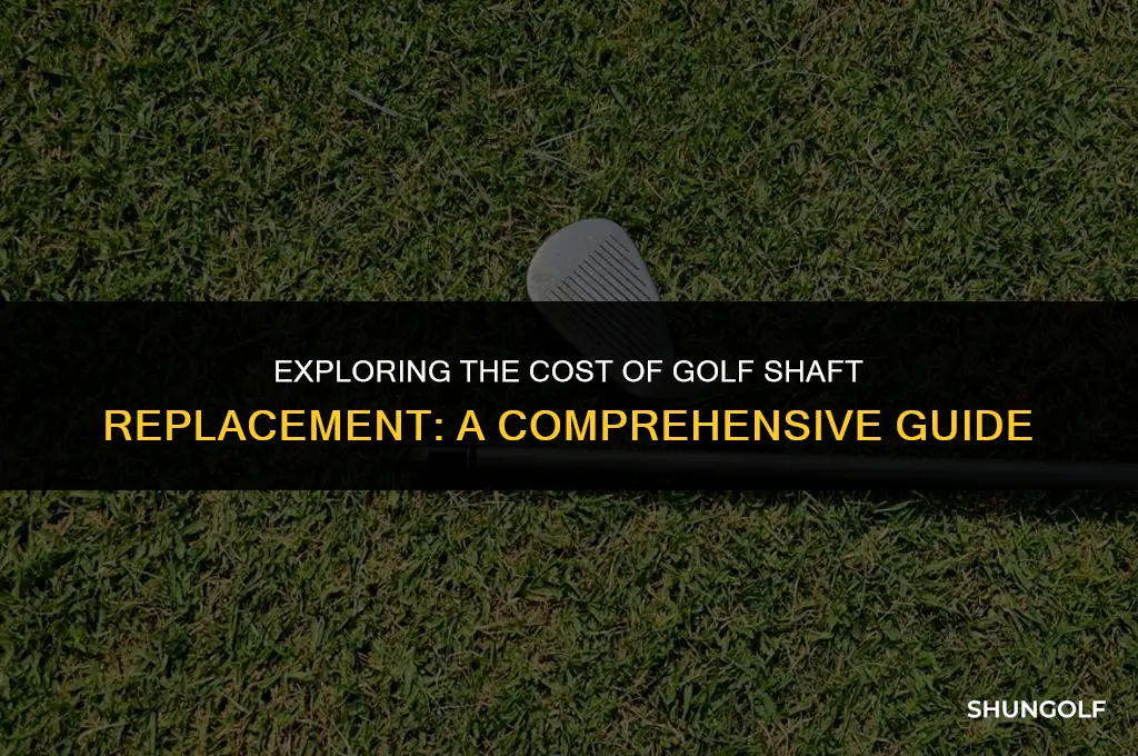 how much to change a golf shaft