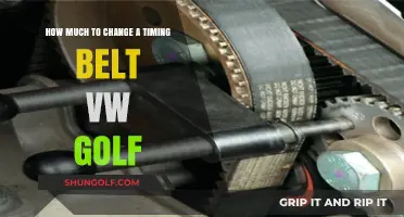 Timing Belt Replacement Cost for VW Golf: A Comprehensive Guide