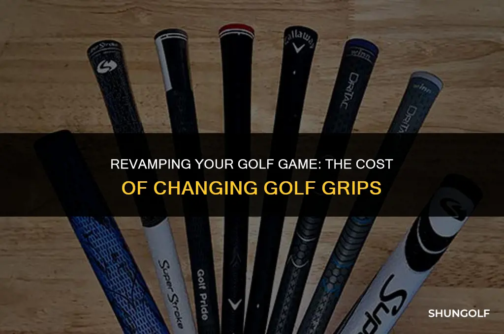 how much to change golf grips