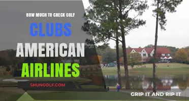 American Airlines Golf Club Fees: How Much to Check Your Clubs?
