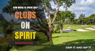 Spirit Airlines Golf Club Fees: Cost to Check Your Clubs